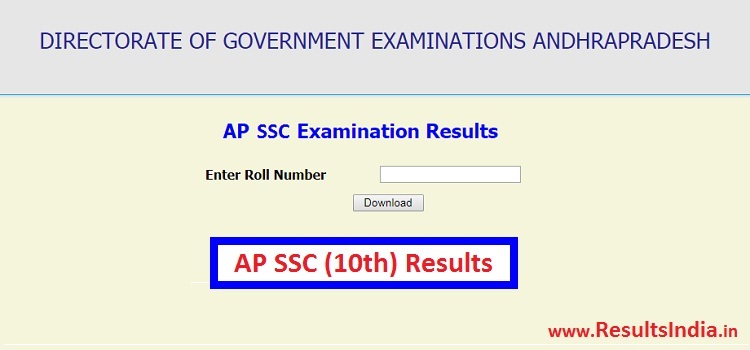 Andhra Pradesh (AP) SSC 10th Class Result 2021